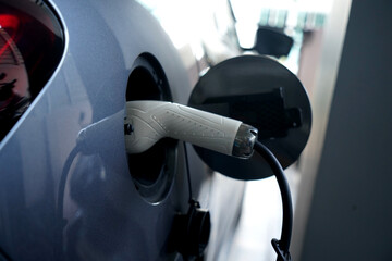 Car electric charging plug  in home