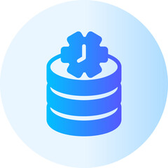 database gradient icon