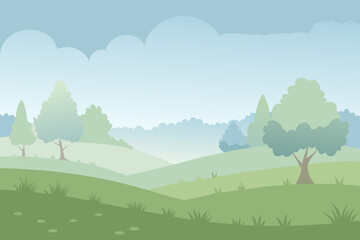 Obraz premium landscape with mountains