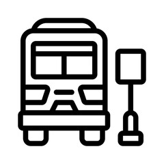 bus line icon