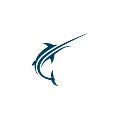 Swordfish logo illustration. Suitable for your design need, logo, illustration, animation, etc.