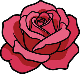 Red Rose Clipart