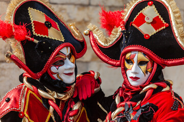 Couple of Jesters- Annecy Venetian Carnival 2013
