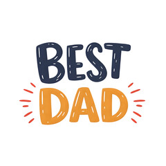 A stylish and contemporary vector design for Father's Day.