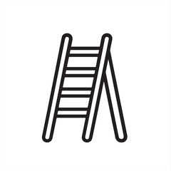 ladder isolated on white background