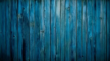 Obraz premium Weathered Blue Wooden Background with Horizontal Boards for Versatile 