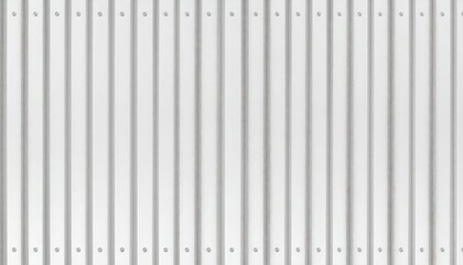 Closeup of textured metal sheet with raised ridges and rivets, industrial background