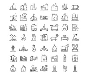 Flat real estate icon set with house, home, and building symbols for web and mobile business illustration