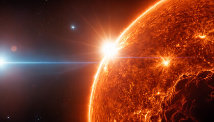 sun in space