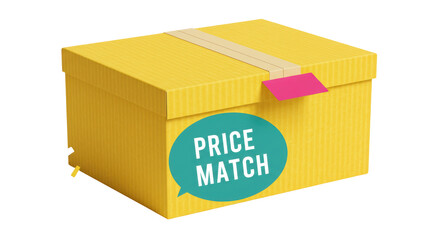 Isolated Price Match Box