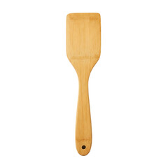 a wooden spatula isolated or transparent png. wooden kitchen utensil spoon