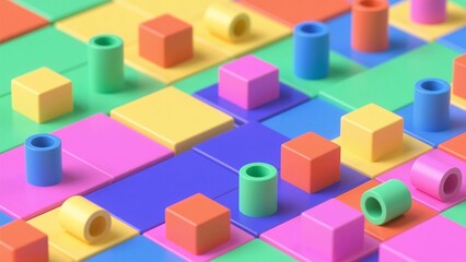 Obraz premium Abstract Geometric Background