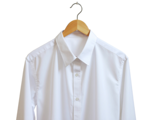 Camicia Bianca su sfondo trasparente