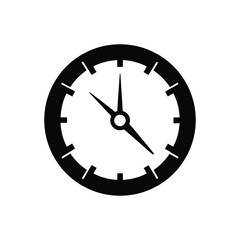 clock isolated on white background