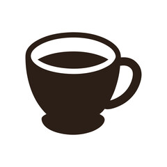 coffee cup isolated on white