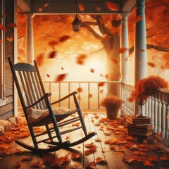 Empty rocking – peaceful acceptance
