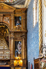 Obraz premium Coimbra University Chapel or Sao Miguel Chapel is a chapel of University of Coimbra, Portugal