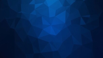 Abstract geometric background with blue polygon shapes for modern design