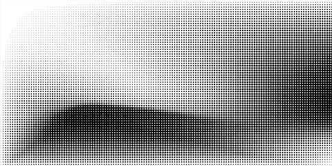 Grunge halftone gradient background. Faded grit noise texture. White and black sand wallpaper. Retro pixelated backdrop. Anime or manga style comic overlay concept art