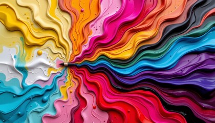 utilizing a color palette to convey emotions and moods associated with abstract ideas such as love or freedom.