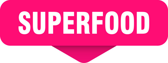 superfood sticker. superfood sign on transparent background