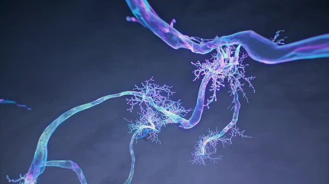 branching neon lines, neural network sparks race across dark void while coders tweak neural network weights to boost agile neural network learning. concept artificial intelligence