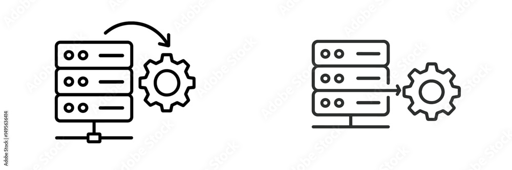 Poster server configuration and management in a technology workspace environment