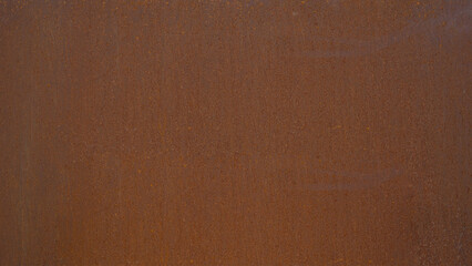 Grunge rusty orange brown metal corten steel stone background texture banner