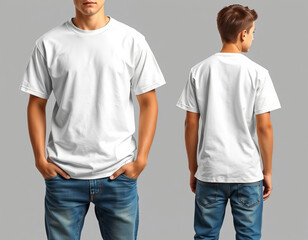  mockup t shirt front and back