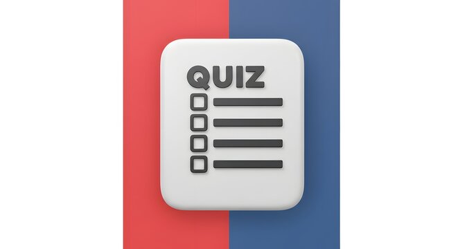 Interactive Quiz Template Engaging Design for Assessments and Games