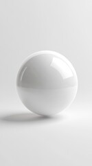 Glossy White Sphere