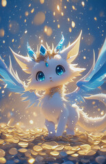 Baby Chinese dragon