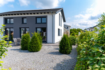 Einfamilienhaus mit Garten in Deutschland