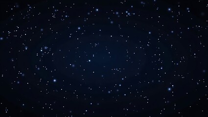 Fototapeta premium Captivating Night Sky: Sparkling Stars in Deep Space Cosmic Background