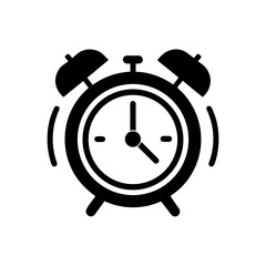 alarm clock with ringing marks   class time 