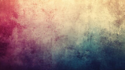 Obraz premium Vintage Retro Gradient Background with Grain Texture 