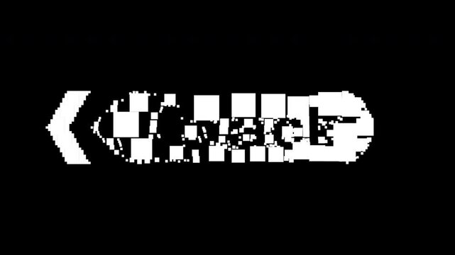 Back Morphing Pixel Art Button