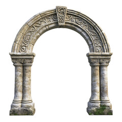Obraz premium Norman Celtic Arch or archway 