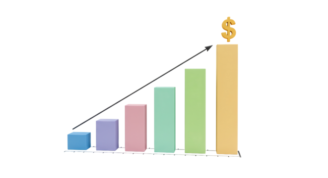 Isolated Bar Graph