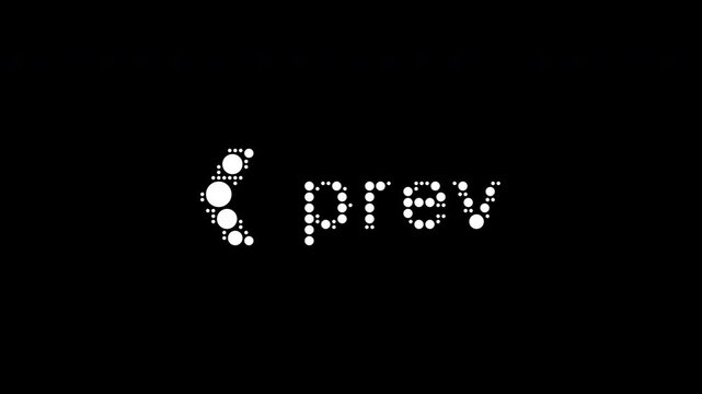 Prev Morphing Button