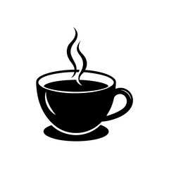 cup of tea with steam   calm or refreshment symbol.svg