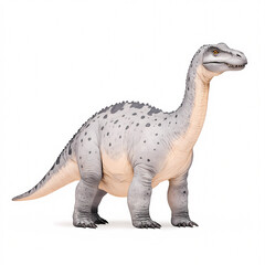Fototapeta premium A beautifully crafted dinosaur figurine showcases intricate details in a studio setting.