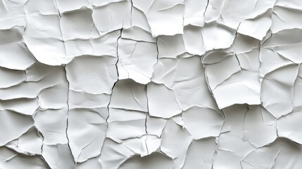 White Cracked Paint Texture. Abstract, Grunge Surface with Layered, Damaged Details for Backgrounds and Wallpapers