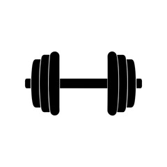 dumbbell in simple style   fitness or gym icon 
