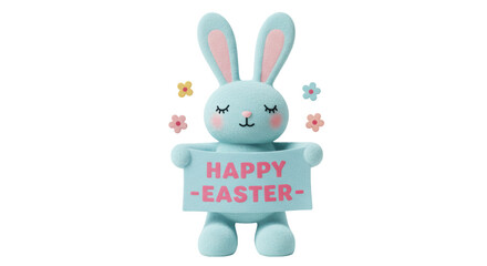 Isolated Easter Bunny