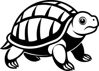 turtle vector art icon 