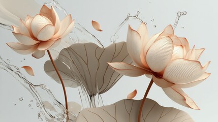 Lotus in Water