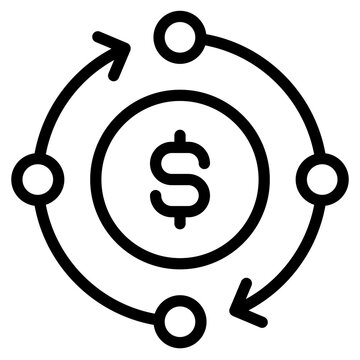 Crowfund icon vector illustration