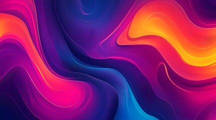 Fototapeta premium Vibrant Neon Liquid Textured Background: Bold and EyeCatching Design Element