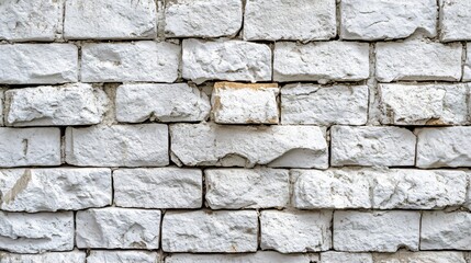 Obraz premium White Brick Wall Texture and Background and Website Development